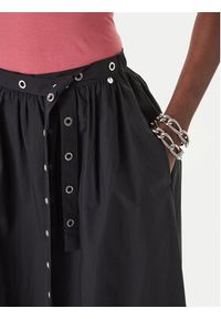 BOSS Spódnica maxi C_Vidol 50559088 Czarny Regular Fit. Kolor: czarny. Materiał: bawełna #4
