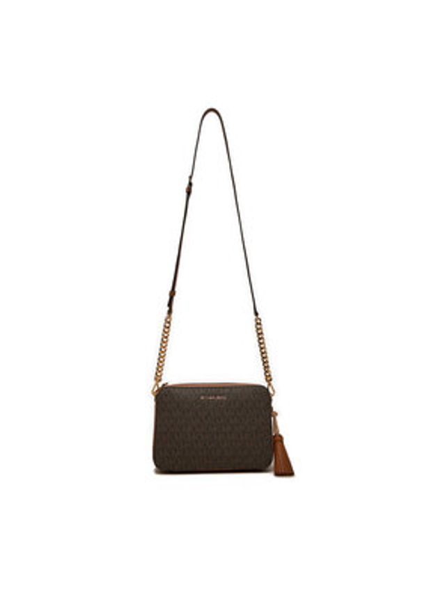 MICHAEL Michael Kors Torebka Crossbodies 32F8GF5M2B Bordowy. Kolor: brązowy. Materiał: skórzane
