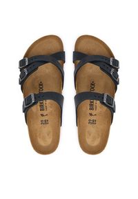 Birkenstock Klapki Franca 1021203 Czarny. Kolor: czarny. Materiał: skóra #6