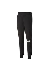 Spodnie Mężczyzna Puma Ess Block X Tape czarny. Kolor: czarny. Sport: fitness #1