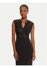 Rinascimento Sukienka wieczorowa CFC0020083002 Czarny Slim Fit. Kolor: czarny. Materiał: syntetyk. Styl: wizytowy #4