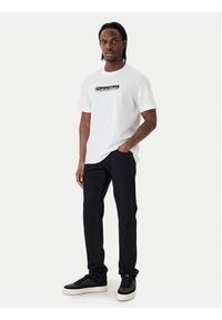 Calvin Klein T-Shirt LV04LF812G Biały Regular Fit. Kolor: biały. Materiał: bawełna #5
