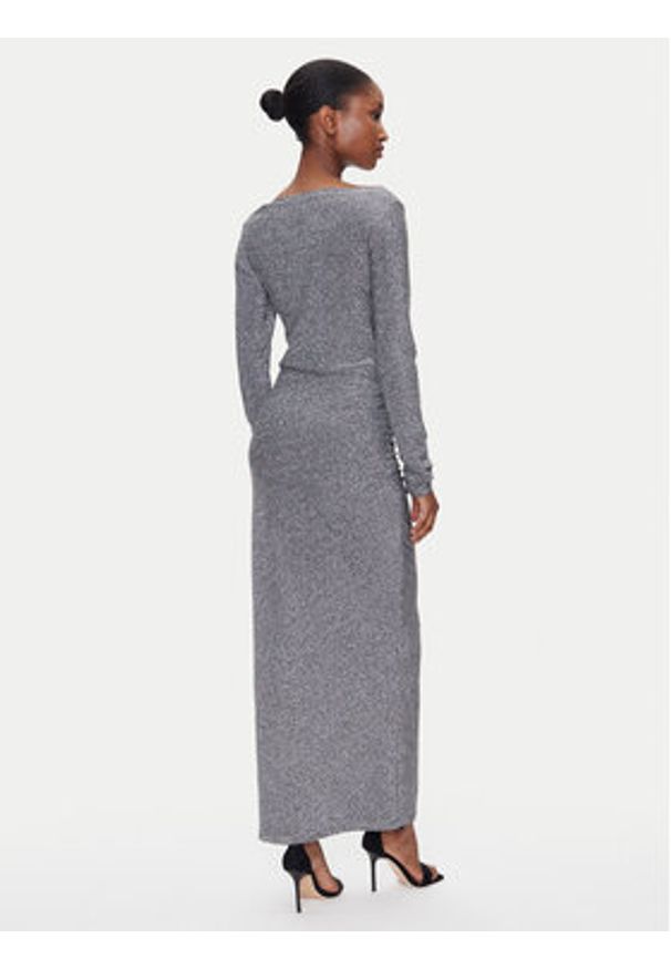 Day Birger et Mikkelsen - DAY BIRGER ÉT MIKKELSEN Sukienka codzienna Halsey DAY65243583 Szary Slim Fit. Okazja: na co dzień. Kolor: szary. Materiał: wiskoza. Typ sukienki: proste. Styl: casual