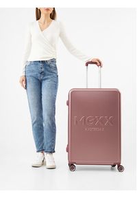 MEXX Walizka duża MEXX-L-033-05 PINK Różowy. Kolor: różowy #4