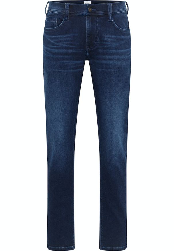 Męskie Spodnie Jeansowe Mustang Style Oregon Slim K Denim Blue 1015127 5000 802