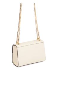 Kazar - Elegancka torebka na ramię ze skóry licowej. Kolor: kremowy. Materiał: skórzane. Styl: elegancki. Rodzaj torebki: na ramię #6