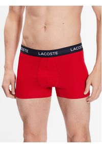 Lacoste Komplet 3 par bokserek 5H9623 Granatowy. Kolor: niebieski. Materiał: syntetyk #4