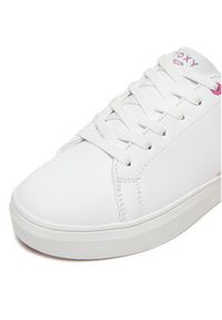 Roxy Sneakersy V12-903 Biały. Kolor: biały. Materiał: skóra #6