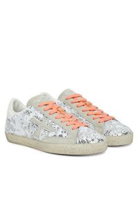 Premiata Sneakersy STEVEND VAR 7270 Srebrny. Kolor: srebrny. Materiał: skóra #4