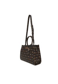 Guess Torebka Silia HWGP98 90220 Brązowy. Kolor: brązowy. Materiał: skórzane #4