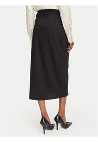 Marella Spódnica ołówkowa Zampa 2623106061 Czarny Slim Fit. Kolor: czarny. Materiał: wełna #2