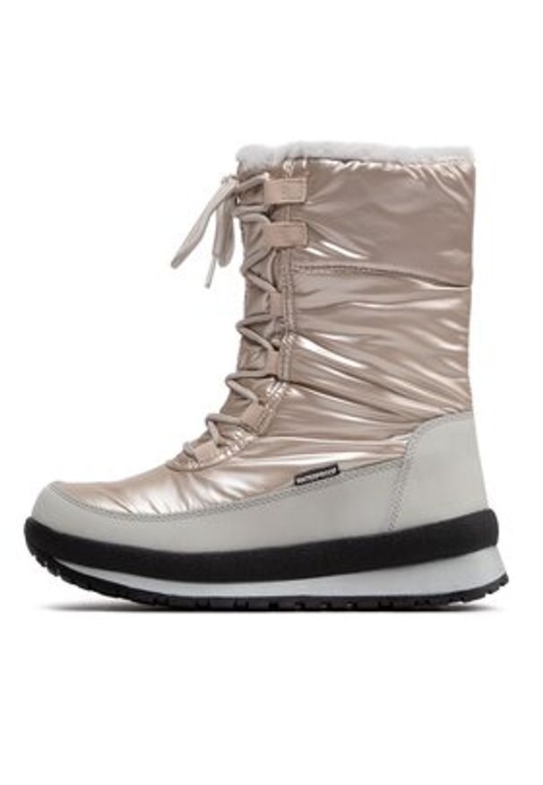 CMP Śniegowce Harma Wmn Snow Boot Wp 39Q4976 Beżowy. Kolor: beżowy. Materiał: materiał