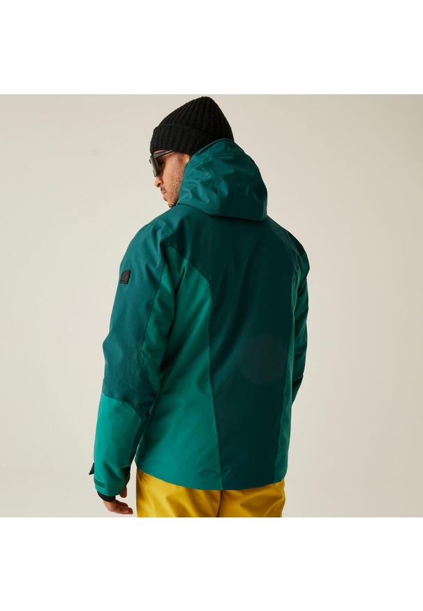 DARE 2B - Kurtka narciarska męska z membraną Eagle III Dare 2b. Kolor: niebieski, turkusowy, wielokolorowy. Materiał: tkanina. Sezon: zima. Sport: narciarstwo