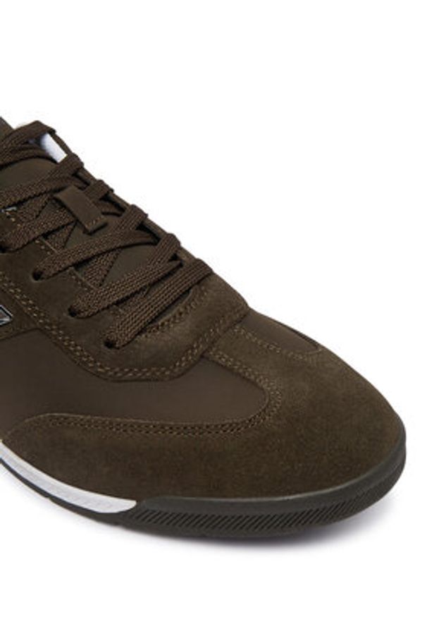Guess Sneakersy FMTDAS SUE12 Brązowy ciemny. Kolor: brązowy. Materiał: materiał
