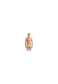 Kąpielówki Arena Icons Low Waist. Kolor: czarny, zielony, wielokolorowy, żółty #1