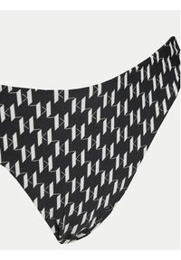 Karl Lagerfeld - KARL LAGERFELD Dół od bikini A1W46042 Czarny. Kolor: czarny. Materiał: syntetyk #7