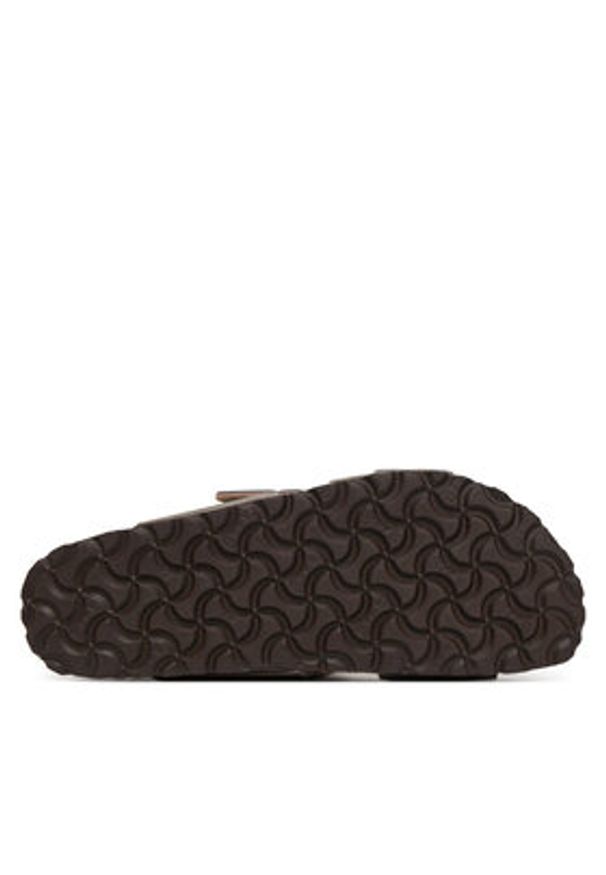 Birkenstock Klapki Sydney Cushion Buckle 1029372 Złoty. Kolor: złoty. Materiał: skóra
