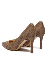 Guess Szpilki Dabbey 2 FLTDB2 FAL08 Beżowy. Kolor: beżowy. Materiał: skóra. Obcas: na szpilce #5