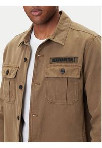 Aeronautica Militare Kurtka przejściowa 252AC0036UCT04233 Zielony Regular Fit. Kolor: zielony. Materiał: bawełna #2