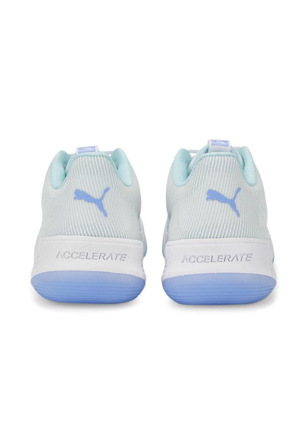 Buty do piłki ręcznej damskie Puma Accelerate Turbo Nitro Ii W. Kolor: fioletowy, biały, wielokolorowy. Materiał: materiał. Sport: piłka ręczna