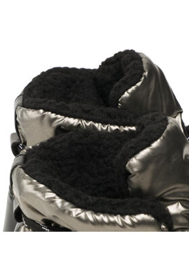 Jenny Fairy Trzewiki NS10103 Srebrny. Kolor: srebrny. Materiał: skóra