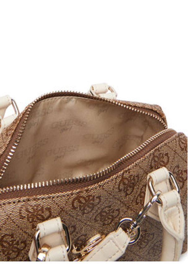 Guess Torebka J6GZ02 WFMF0 Beżowy. Kolor: beżowy. Materiał: skórzane
