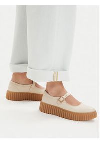 Clarks Półbuty Torhill Jane 26186305 Écru. Kolor: kremowy. Materiał: skóra #5