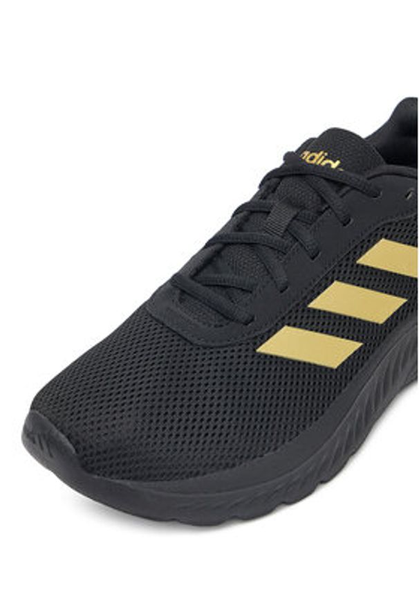 Adidas - adidas Sneakersy CLOUDFOAM COMFY JH6829 Czarny. Kolor: czarny. Materiał: materiał. Model: Adidas Cloudfoam