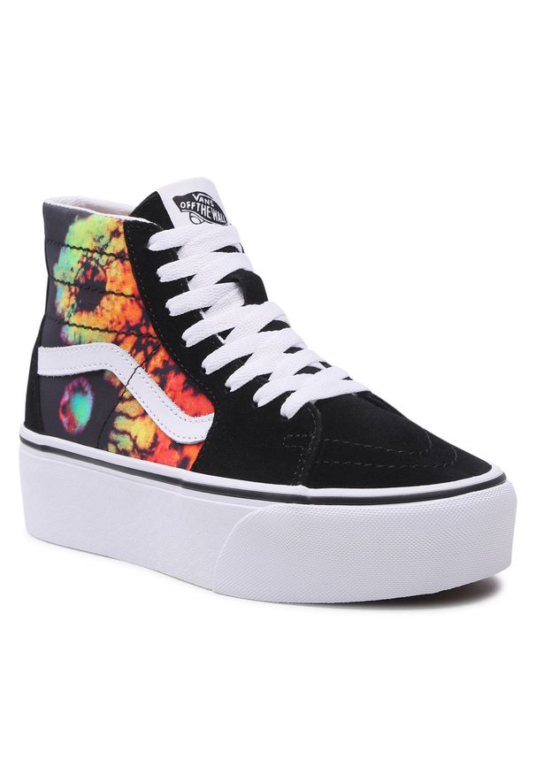 Sneakersy Vans Sk8-Hi Tapered VN0A5JMKBML1 Paradoxical Black/Multi. Kolor: czarny. Materiał: zamsz, skóra. Model: Vans SK8