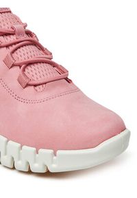 ecco - ECCO Sneakersy Gruuv W 21820361129 Różowy. Kolor: różowy. Materiał: skóra, nubuk #5