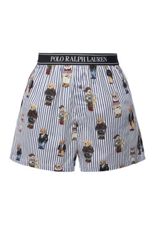 Polo Ralph Lauren Szorty piżamowe 4P0119 Błękitny Relaxed Fit. Kolor: niebieski. Materiał: bawełna