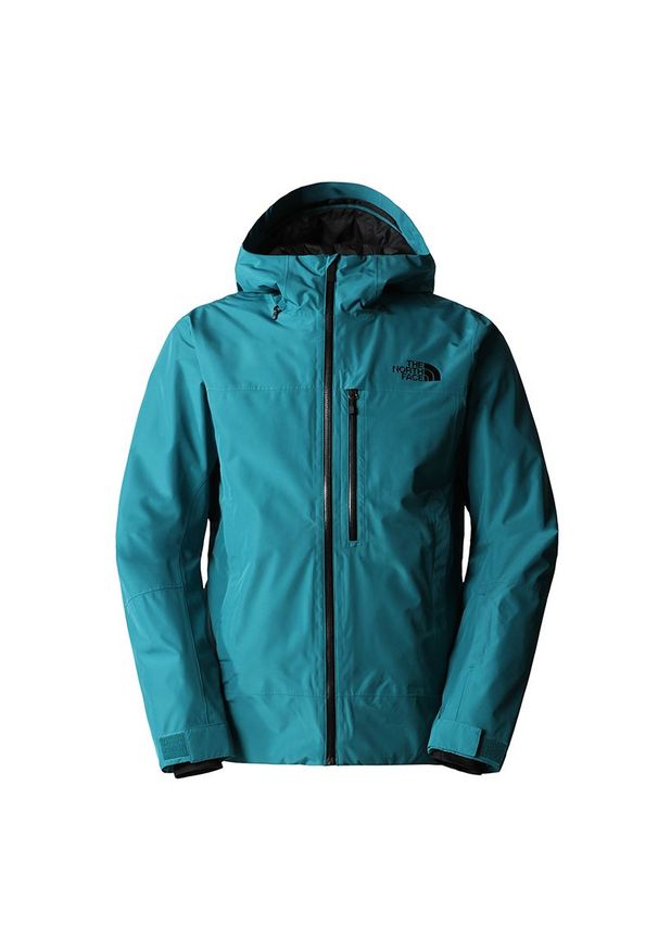 Kurtka The North Face Descendit 0A4QWW2W91 - zielona. Kolor: zielony. Materiał: materiał, tkanina, poliester, syntetyk. Styl: klasyczny. Sport: narciarstwo