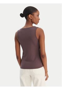 Marella Top Tiglio 2615941051 Brązowy Slim Fit. Kolor: brązowy. Materiał: syntetyk #2