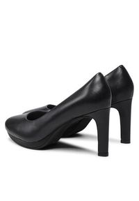 Clarks Czółenka Ambyr Joy 261626674 Granatowy. Kolor: niebieski. Materiał: skóra