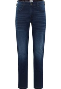 Męskie Spodnie Jeansowe Mustang Style Oregon Slim K Denim Blue 1015872 5000 983 #5