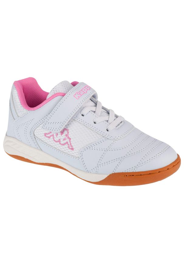 Buty do chodzenia dla dzieci Kappa Damba. Kolor: biały, brązowy, wielokolorowy, różowy. Materiał: materiał, syntetyk, guma. Sport: turystyka piesza