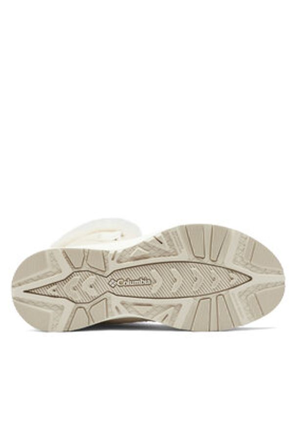 columbia - Columbia Śniegowce Slopeside Peak Luxe 2104991 Écru. Kolor: kremowy. Materiał: zamsz, skóra