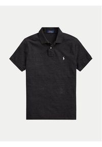 Polo Ralph Lauren Polo Classics 710536856031 Szary Slim Fit. Typ kołnierza: polo. Kolor: szary. Materiał: bawełna #3