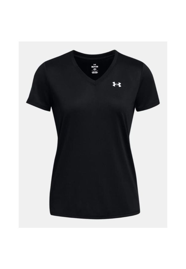 Koszulka treningowa damska Under Armour UA Tech V-Neck. Kolor: czarny
