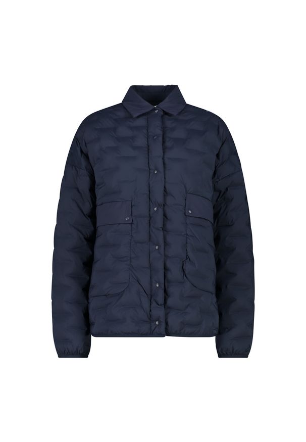 Rozszerzalna kurtka damska CMP. Kolor: niebieski. Materiał: puch. Sezon: zima. Sport: narciarstwo