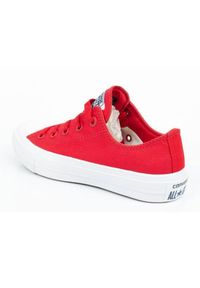 Buty Converse Ct Ii Ox 150151C czerwone. Kolor: czerwony. Materiał: materiał, guma. Szerokość cholewki: normalna #6
