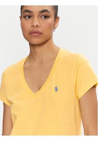 Polo Ralph Lauren T-Shirt 211902403014 Żółty Regular Fit. Typ kołnierza: polo. Kolor: żółty. Materiał: bawełna