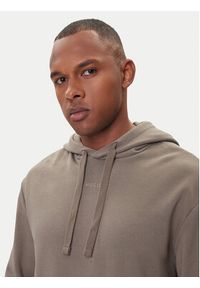 Hugo - HUGO Bluza Dapo 50486478 Beżowy Relaxed Fit. Kolor: beżowy. Materiał: bawełna #3