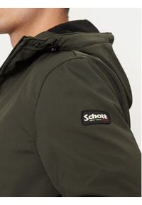 Schott NYC Kurtka przejściowa KALVIN Zielony Regular Fit. Kolor: zielony. Materiał: syntetyk #2