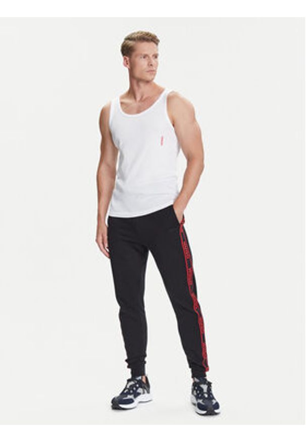 Hugo - HUGO Komplet tank topów 50545681 Biały Slim Fit. Kolor: biały. Materiał: bawełna