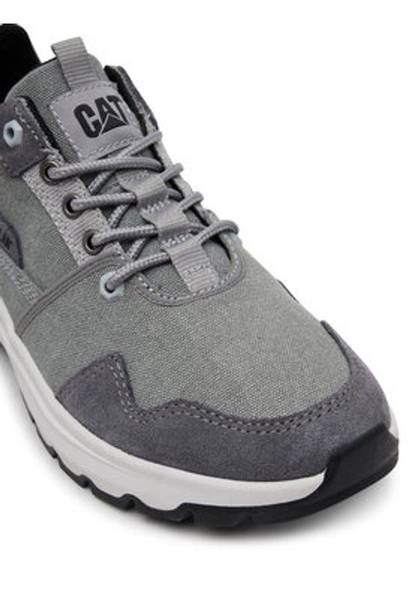 CATerpillar Sneakersy Lo Canvas P726178 Szary. Kolor: szary. Materiał: materiał