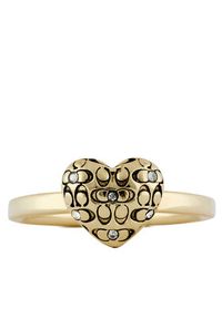 Coach Zestaw pierścionków 37460424 Złoty. Materiał: metalowe. Kolor: złoty #4