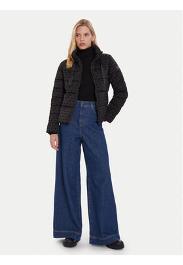 Morgan Kurtka zimowa 252-GABEL Czarny Regular Fit. Kolor: czarny. Materiał: syntetyk. Sezon: zima