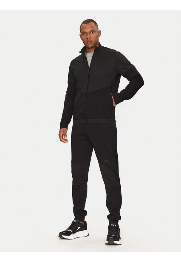 EA7 Emporio Armani Dres 7M000328 AF12660 UC001 Czarny Regular Fit. Kolor: czarny. Materiał: bawełna