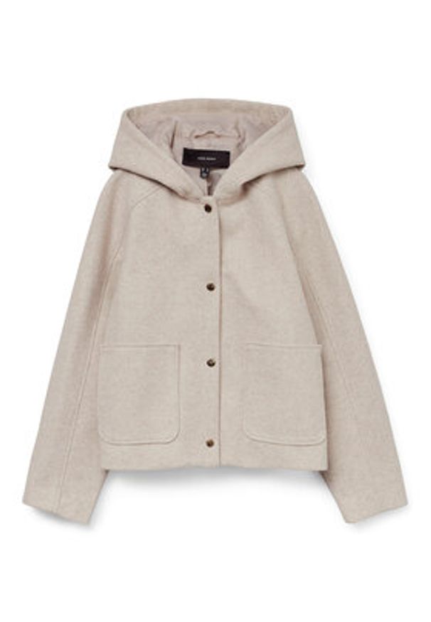 Vero Moda Kurtka przejściowa Fortunerome 10331598 Beżowy Regular Fit. Kolor: beżowy. Materiał: syntetyk